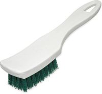 Carlisle 4139509 Ergonomic Handled Scrub Brush, 7-1/4", Green (Pack of 12)