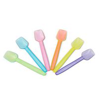 Mini Colored Taster Spoons for Samples and Ice Cream (3.5 in, 480-Pack)