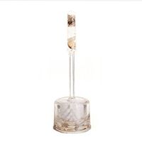 Kylin Express Creative Toilet Brush Set with Stand, Plastic Brush, C