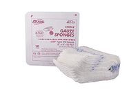 Dukal Gauze Sponge, Type VII, Sterile, X-Ray Detect, 12-Ply Premium, 8" x 4" (Pack of 480)