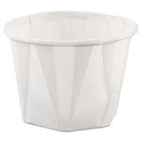SCC100 - Solo 100 Pleated 1 Ounce Paper Portion Cup