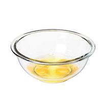 BBSEQ Glass Mixing Bowl ， Transparent Tempered Tlass Bowl, Household Practical Tableware, Egg Bowl,