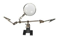 HOME-X Magnifying Glass with Knobs for Stamp/Coin Collections, Collectors Magnifier