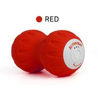 TRATAC ActiveBall - High Intensity Fitness Vibration Ball/Back Pain & Recovery Massage Ball (9Hx18L, Red)