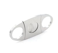 Stainless Steel Cigar Cutter,Cigar Guillotine,Double Blade
