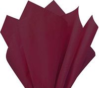 Flexicore Packaging| Gift Wrap Tissue Paper|15"x20"|100 Count (Cabernet, 100 Sheets)