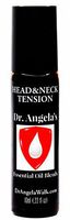 Dr. Angela Walk Head & Neck Tension Essential Oil Blend | Therapeutic Grade | Migraine, Headache, TMJ, and Stress Relief | Muscle and Joint Pain Roll On Bottle 10 ml (.33 fl oz)
