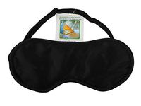 100% Natural Mulberry Silk Sleep Mask (Black)