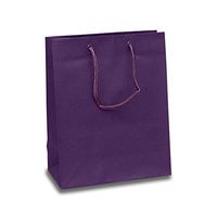 Matte Purple Euro Tote Shopper | Quantity: 25 | Width: 16"