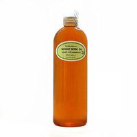 Wheat Germ Oil Unrefined Cold Pressed Organic Pure by Dr.Adorable 16 Oz/1 Pint