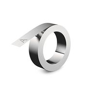 Dymo Rhino M1011 12 mm x 3.65 m Embosser Labels Adhesive - Aluminium