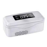 Portable Drug Insulin Refrigerated Box, Small Insulated Diabetic Insulin Travel Cooler/Car Refrigerator, for Eye Drops/Interferon/Drug Storage.