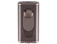Xikar 554G2 Verano Flat Flam High Performance Jet Lighter - Gun Metal Gray