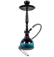 Sahara Smoke 24" Aquamarine Hookah Shisha Pipe