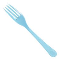 Baby Blue Plastic Forks 24 Count