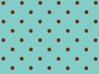 5ct Choc Brown Polka DOTS Aqua Blue Tissue Paper for Gift Wrapping 20"x30" Sheets nfLG -921