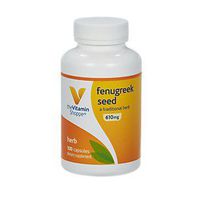 The Vitamin Shoppe Fenugreek Seed 610MG, Supports Blood Sugar Already Within The Normal Range (100 Capsules)