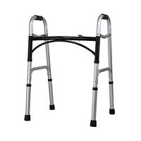 Yadianna Cozy Wheelless Seatless Walker Elderly Walker with Hand Brake Adjustable Height Rehabilitation Walker Non-Slip Walking Stick with Hospital