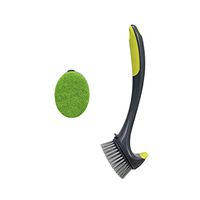 Dish Brush Pot Scrubber Kitchen Sink Pan Brush, 1 sponge and 1 Bristle