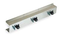 TOUGH GUY Mop/Broom Rack Stainless Steel 26 in.