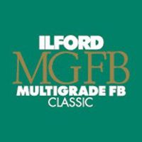 Ilford Multigrade FB Classic Fiber Based Variable Contrast, Doubleweight Black & White Enlarging Paper 11x14", 50 Sheets, Matte - for Printing from Conventional Negatives.