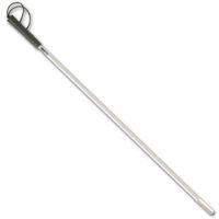 Ambutech Rigid Graphite Cane-White-Pencil- 50-in