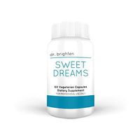 Dr. Brighten Sweet Dreams - Sleeping Aid Dietary Supplement Blend of Natural Herbal Botanicals Nutrients and Neurotransmitter, Supports Quality, Restful Sleep