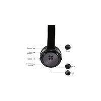 KOCASO [Bluetooth/Wireless] Foldable Hi-Fi [Stereo] Over Ear Headphones W/Built-in High Resolution Audio Speaker. Hands Free/Built-in Mic/Adjustable Headset- AUX/FM/SD Card Ports- PC/Smartphones/TV