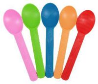Compostable Heavy Weight Yogurt Spoons (Rainbow) - 1000pcs/Case