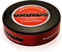 Grinds Coffee Pouches - 10 Cans - Peppermint - Tobacco Free, Nicotine Free Healthy Alternative …