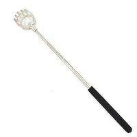Self-Massager Therapeutic Back Scratcher - Telescoping Back Scratcher - Extendable Telescope Back Scratchers - Bear Claw Metal Telescopic Backscratcher Eliminating Back Itching