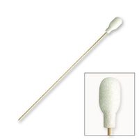Puritan - Foam Over Cotton Swab, Regular Tip, 6In. Wood Shaft, 50/Bag