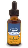 Herb Pharm Certified Organic Ginkgo Liquid Extract for Memory and Concentration - 1 Ounce