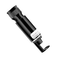 Loupe 50X Handheld Illumination Magnifier HD Lens for Book Reading Jewelry Identification Watches DIY Crafts Engraving and Restoration Black 22 * ​​95mm Magnifying Glass