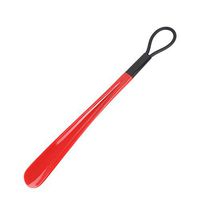 Evangelia.YM Lazy Shoe Helper, Durable ABS Plastic Sock Slider Long Handled Shoe Lifting Daily Living Aids - Easy to Wear Shoes Perfect Shoe Horn for Elderly Disabled Pregnancy (Red)