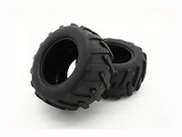 SKB family Tire (L & R) (1 Set) - Basher 1/16 Mini Nitro Circus MT