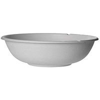 Eco-Products, Inc EP-BL32-C 32 oz. Compostable Sugarcane Bowl, Newly Designed Coupe Bowl (Pack of 400), White