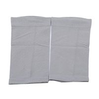 Bigsweety Forearm Tattoo Cover Up Band Compression Sleeve Fat Burning UV Protective Elbow Brace (Gray)