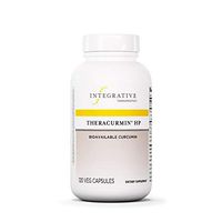 Integrative Therapeutics - Theracurmin HP - Turmeric, Curcumin Supplement - 27x More Bioavailable - High Absorption Turmeric - Relief of Minor Pain Due to Occasional Overuse - Vegan - 120 Capsules