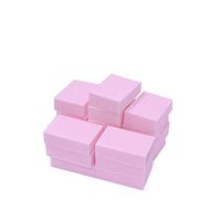 50Pcs Magic Cleaning Eraser Sponge, 3X Stronger Thicker Longer Lasting Melamine Sponges, Just Add Water, Universal Cleaner for Walls Shoes Cars Office Kitchen Extra Large 4.6X2.4X1" (Pink)