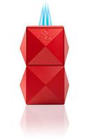 Colibri Quasar Table Triple Flame Lighter - Red