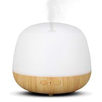 ap airpleasure Ultrasonic Whisper-Quiet 700 ML Humidifiers Aroma Essential Oil Diffuser Last for 20 Hours, Waterless Auto-Off with Timer, Premium Vaporizer with Night Light (LightYellow)