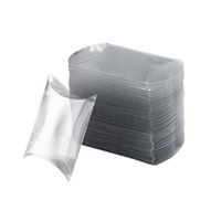 VEIREN 50 Pieces Kraft Candy Box Pillow Shape Sugar Gift Treat Wedding Wrap Box Party Christmas Favor Transparent