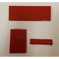 Red Wii Console Replacement Doors Mario Edition