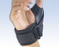 Tether Thumb Stabilizer, Right Medium Black by FLA Orthopedics