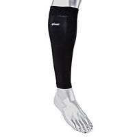 Zamst LC-1 Calf Compression Sleeves (Pair), Black, Small
