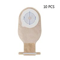 JIN Ostomy Pouch One-Piece System Cut to Fit 15-65MM Colostomy Pouch Drainable Bag Reusable Disposable
