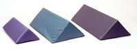 Small Body Positioning Wedge. 17"L x 8"W x 4"H; Color: Mauve