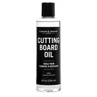 Caron & Doucet - Cutting Board & Butcher Block Conditioning & Finishing Oil | 100% Plant Based & Vegan, Best for Wood & Bamboo Conditioning & Finishing, Makes Cleaning Wood Easier | Mineral oil FREE