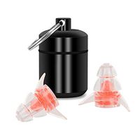 High Fidelity Earplugs, ELOSIS Noise Reduction Sleeping Earplugs with Aluminum Carry Case for Sound Blocking, Noise Cancelling